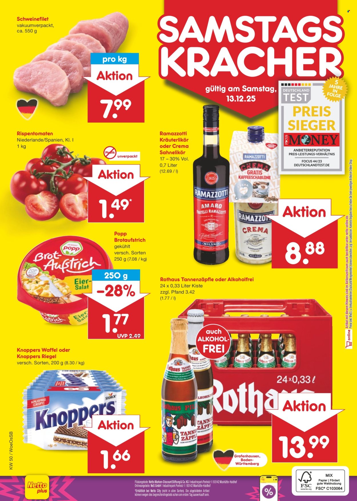 Netto Marken-Discount Prospekte  - 8.12.2025 - 13.12.2025. Seite 48