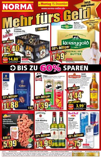 Prospekte Norma - 15.12.2025 - 21.12.2025.
