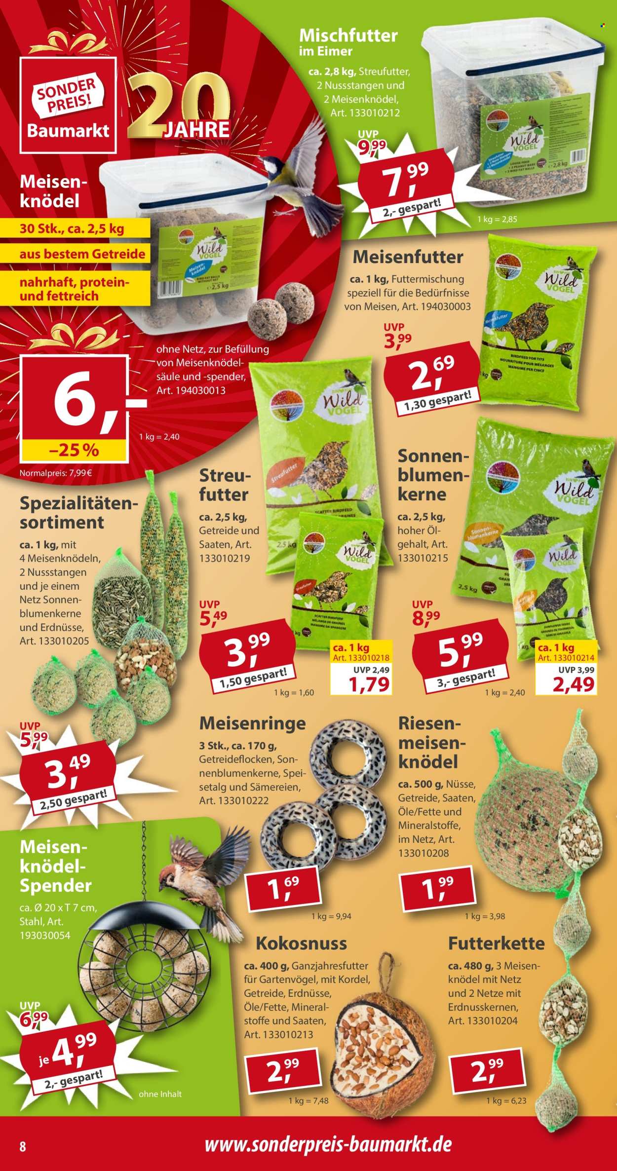 Sonderpreis-Baumarkt Prospekte  - 13.12.2025 - 24.12.2025. Seite 8