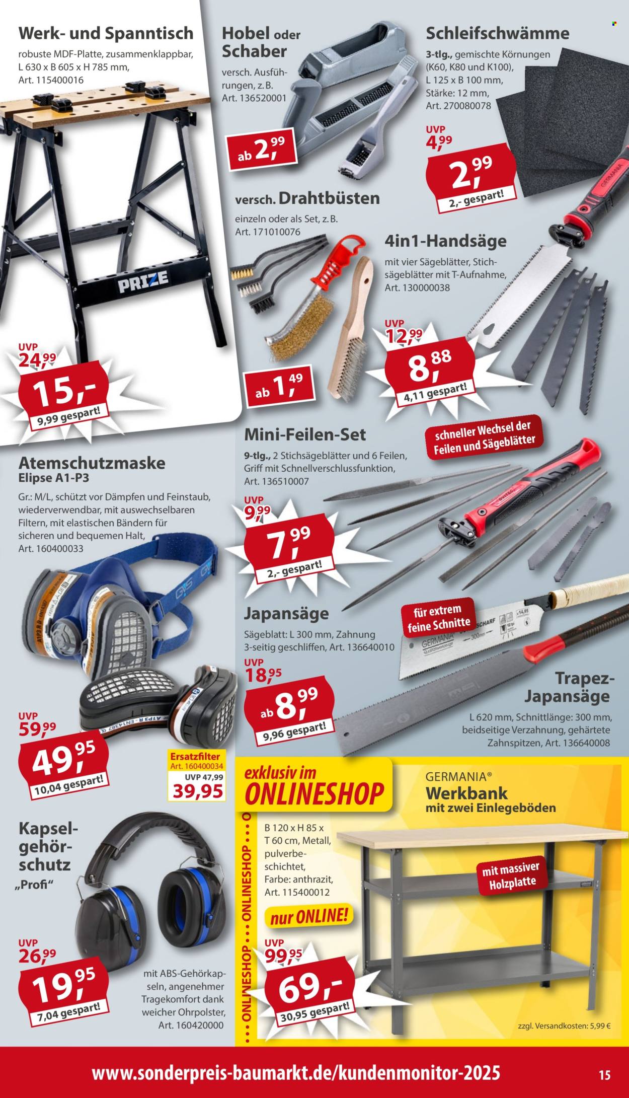 Sonderpreis-Baumarkt Prospekte  - 13.12.2025 - 24.12.2025. Seite 15