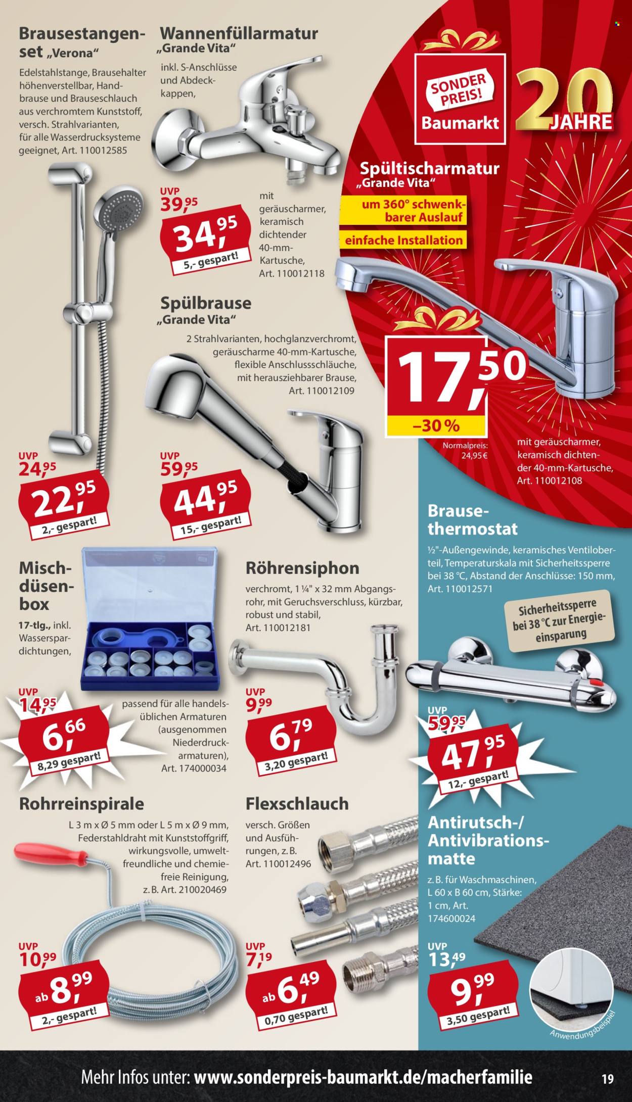 Sonderpreis-Baumarkt Prospekte  - 13.12.2025 - 24.12.2025. Seite 19