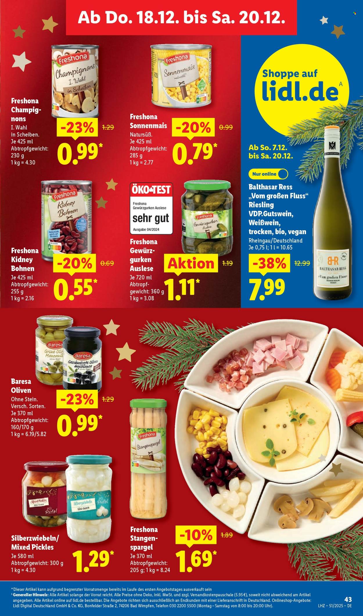 Lidl Prospekte  - 15.12.2025 - 20.12.2025. Seite 63