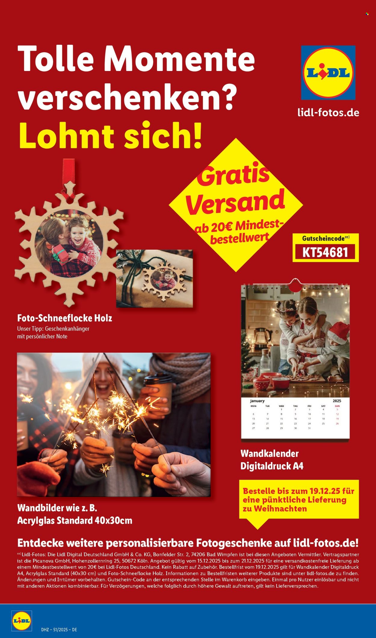 Lidl Prospekte  - 15.12.2025 - 20.12.2025. Seite 70