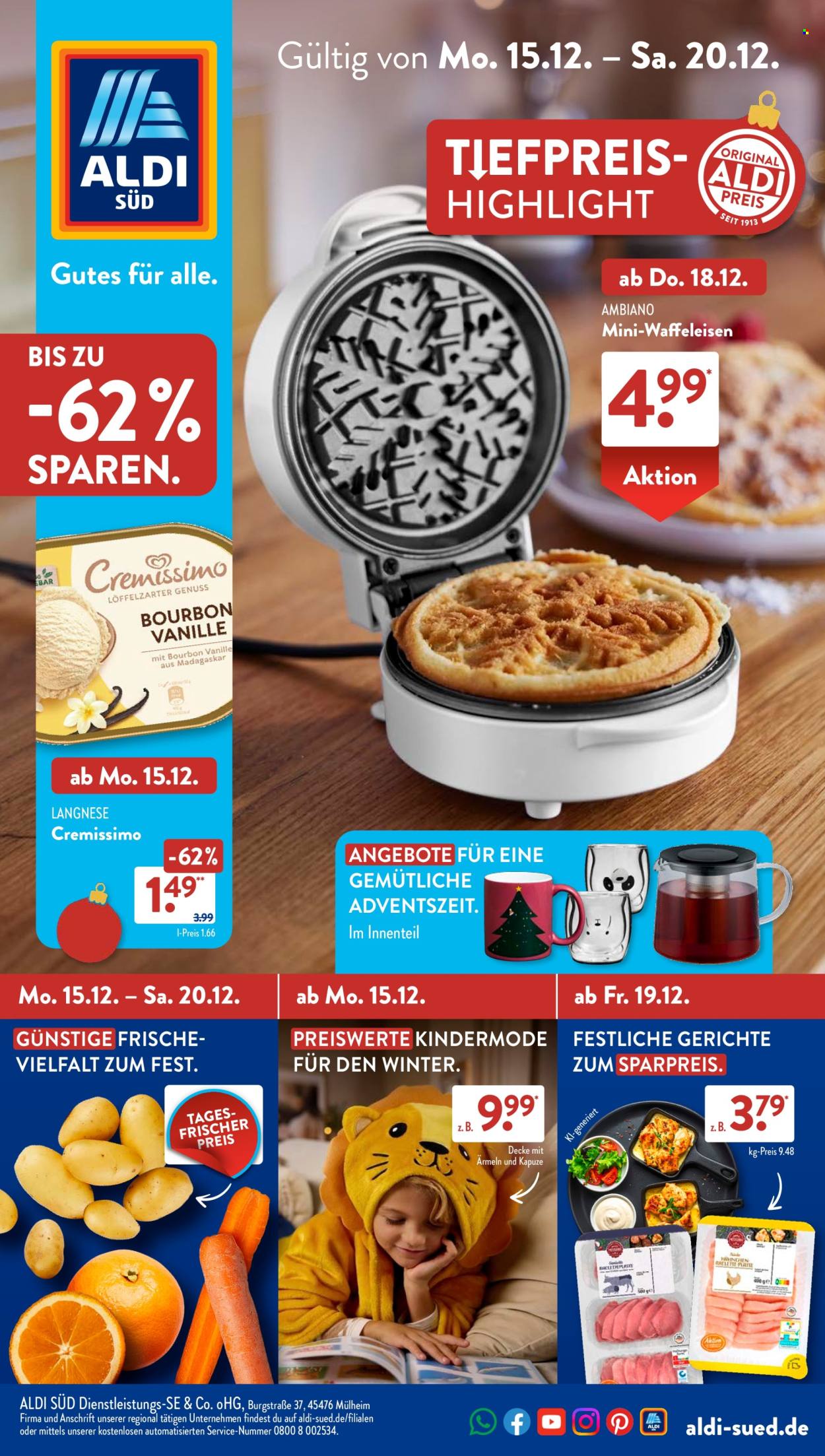 ALDI SÜD Prospekte  - 15.12.2025 - 20.12.2025. Seite 1