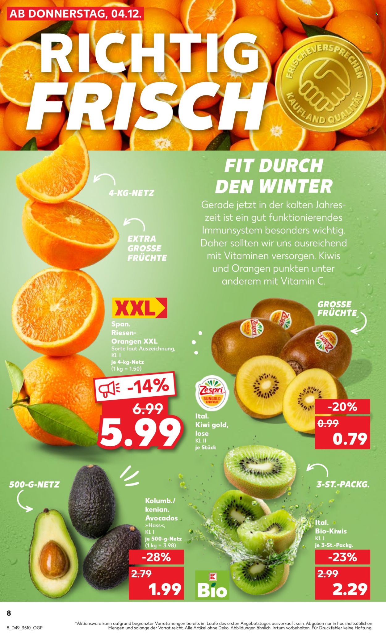 Kaufland Prospekte  - 8.12.2025 - 10.12.2025. Seite 8
