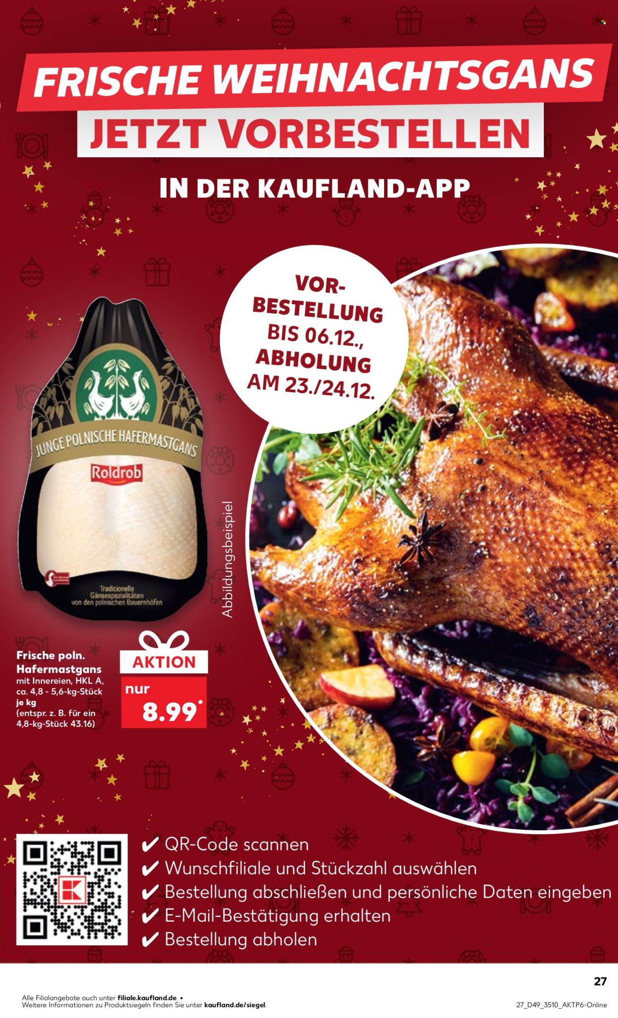 Kaufland Prospekte  - 8.12.2025 - 10.12.2025. Seite 27