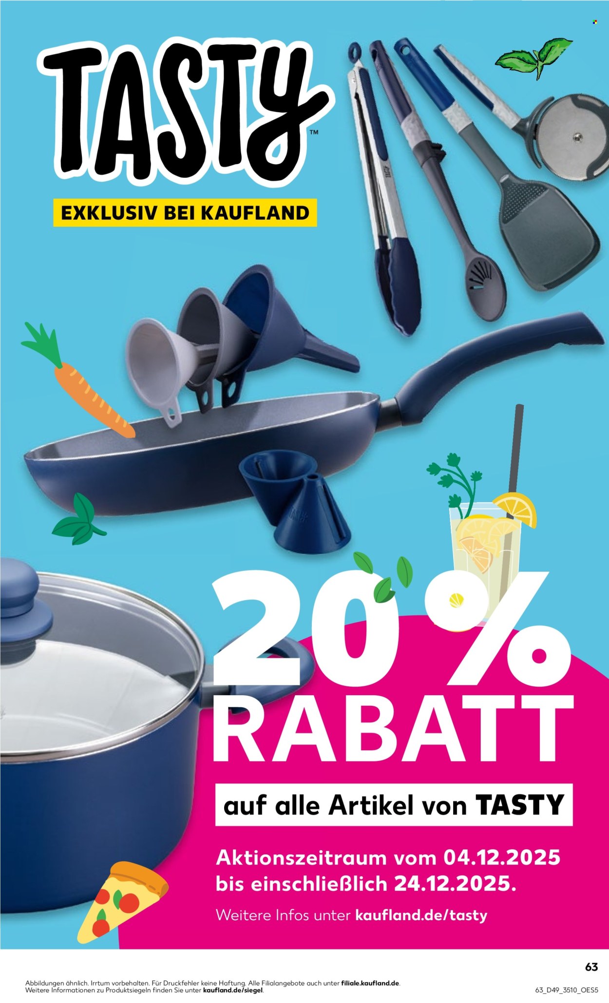 Kaufland Prospekte  - 8.12.2025 - 10.12.2025. Seite 63