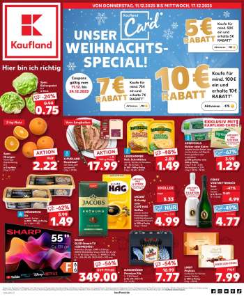 Prospekte Kaufland - 11.12.2025 - 17.12.2025.