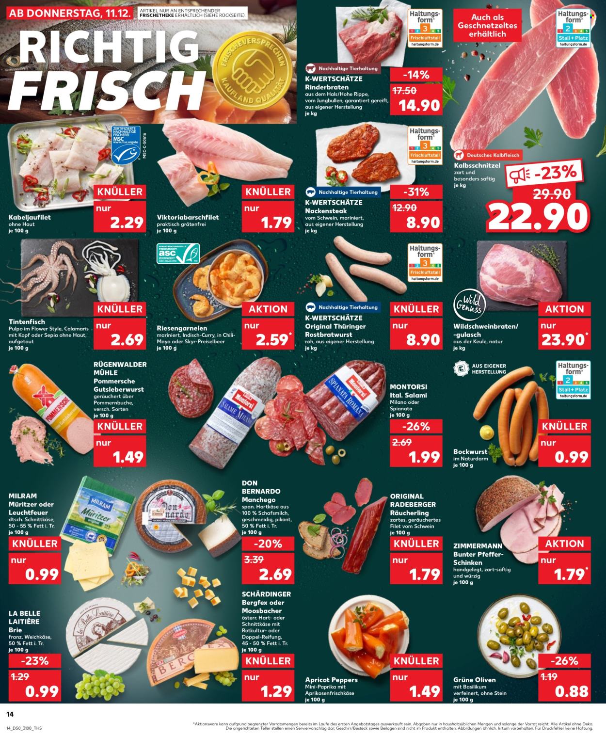 Kaufland Prospekte  - 11.12.2025 - 17.12.2025. Seite 14