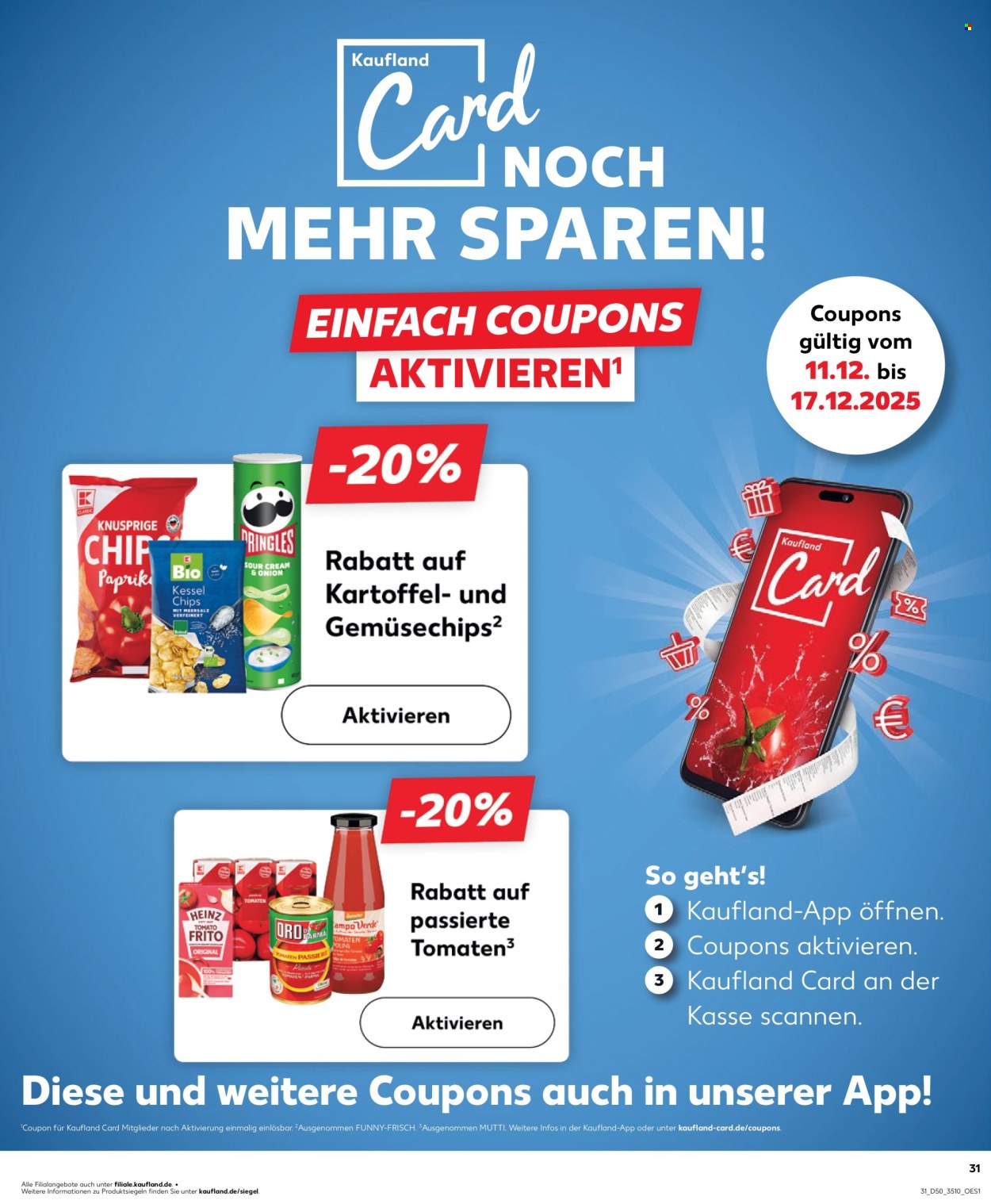 Kaufland Prospekte  - 11.12.2025 - 17.12.2025. Seite 31