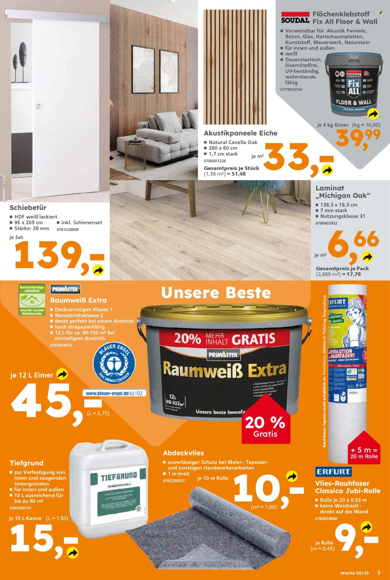 Globus Baumarkt Prospekte  - 8.12.2025 - 13.12.2025. Seite 3