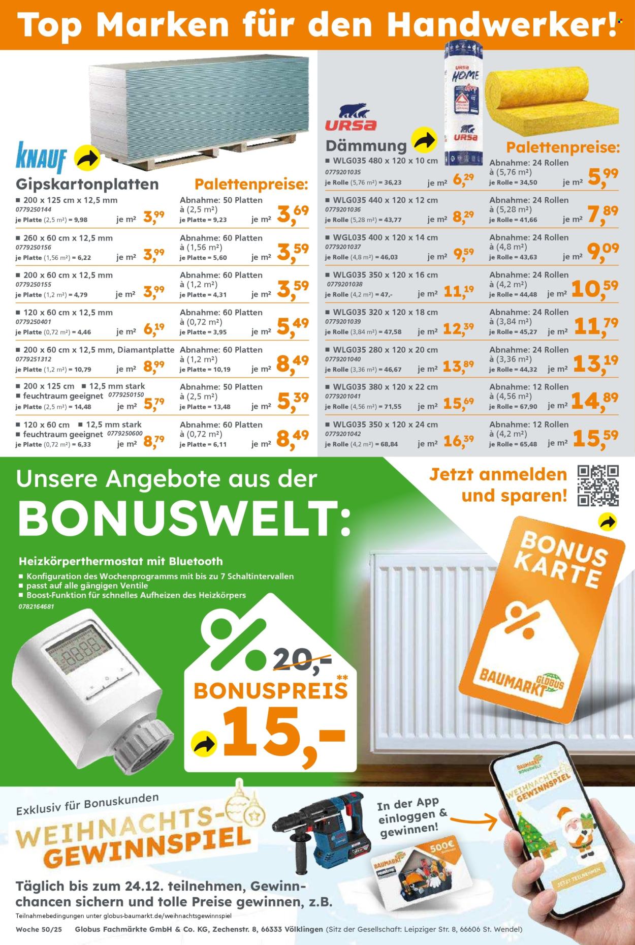 Globus Baumarkt Prospekte  - 8.12.2025 - 13.12.2025. Seite 8
