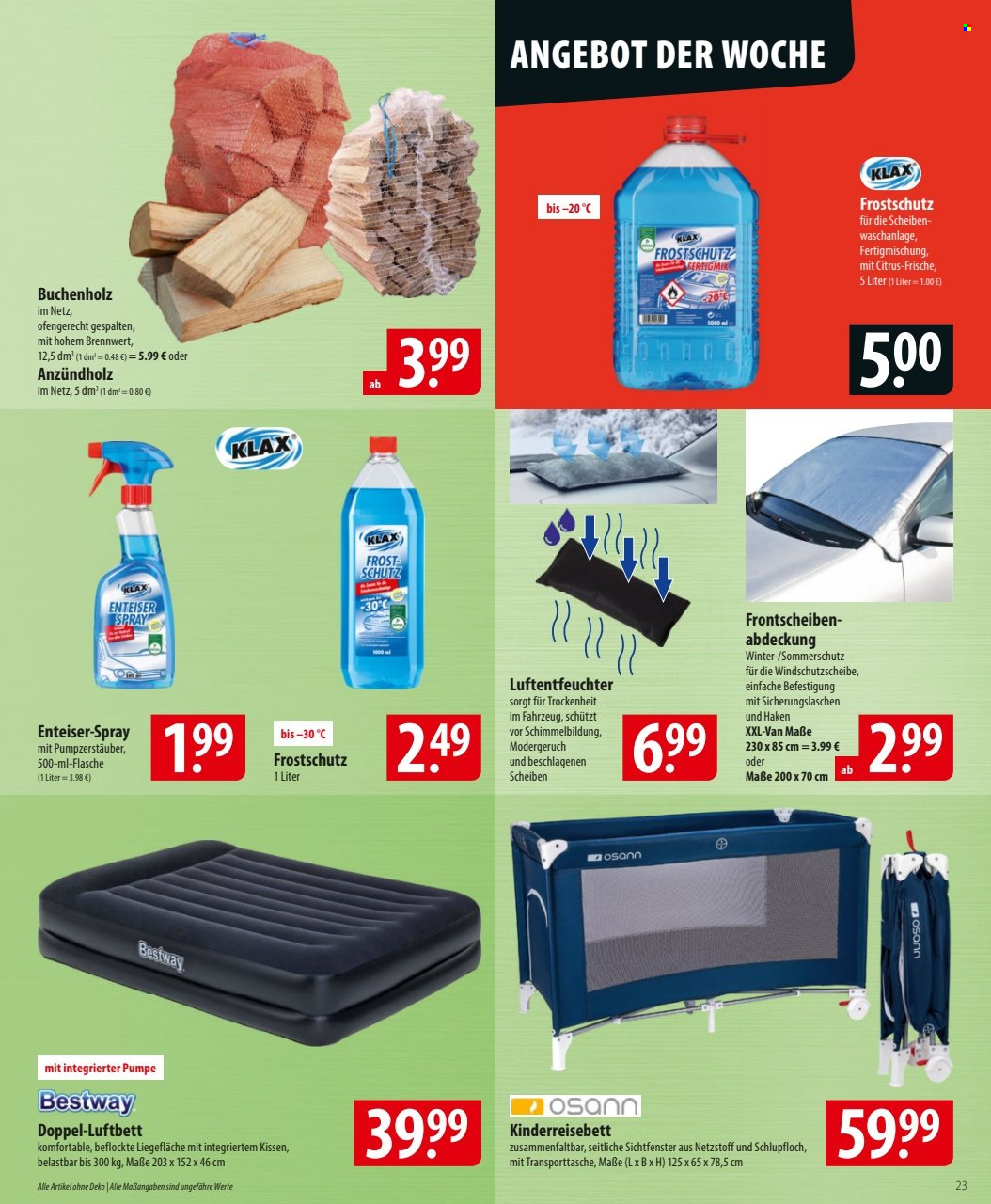 famila Prospekte  - 8.12.2025 - 13.12.2025. Seite 23
