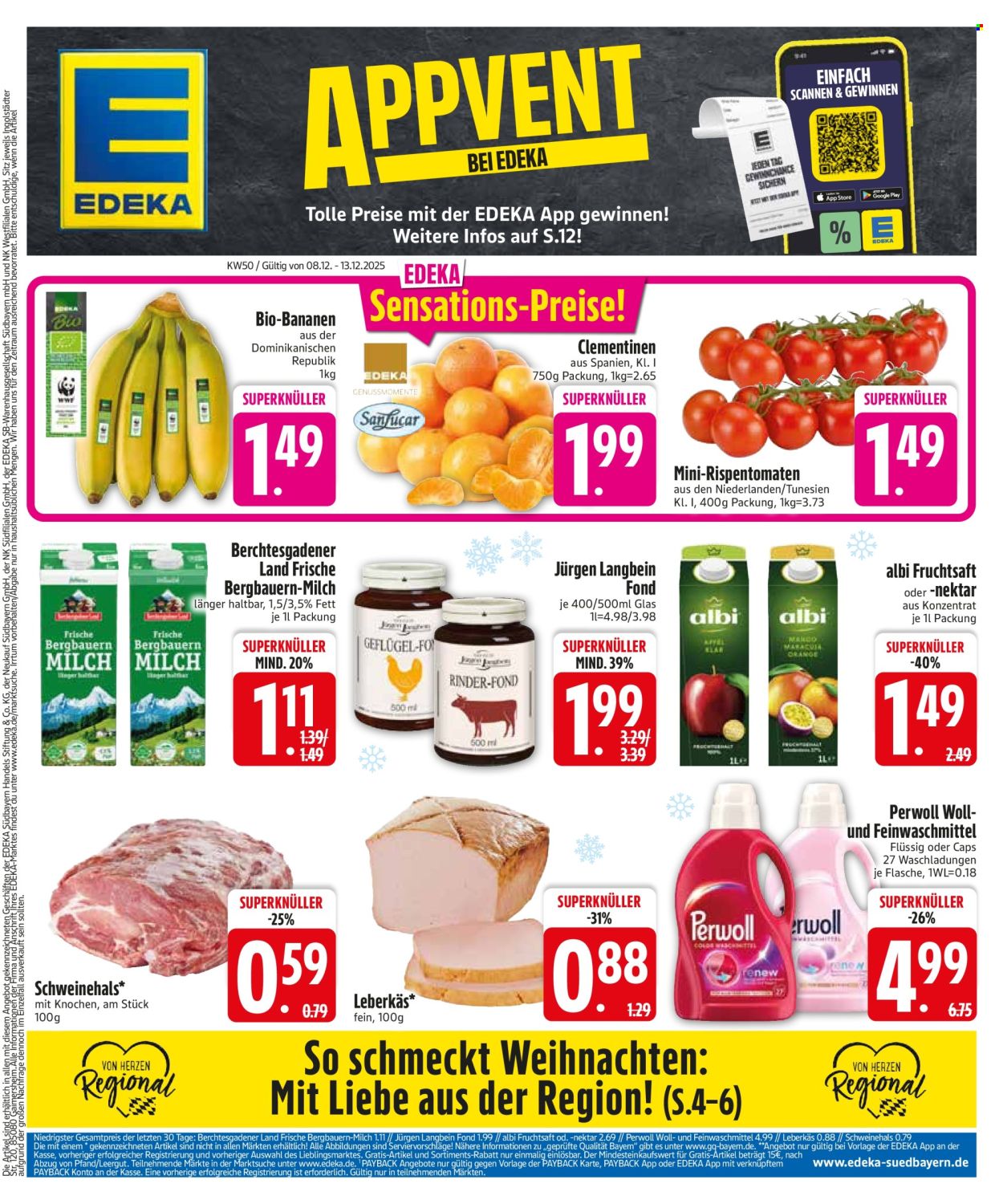 Edeka Prospekte  - 8.12.2025 - 13.12.2025. Seite 3