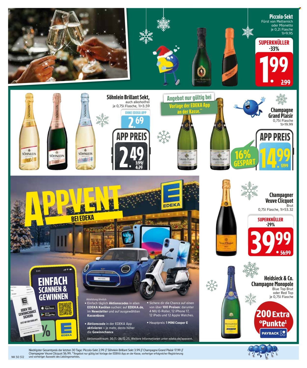 Edeka Prospekte  - 8.12.2025 - 13.12.2025. Seite 14
