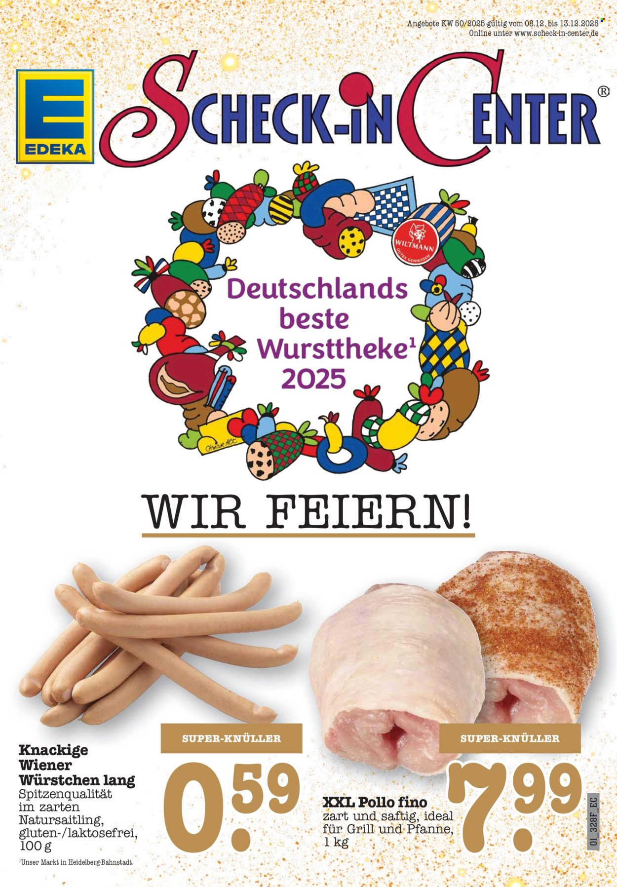Scheck-in Prospekte  - 8.12.2025 - 13.12.2025. Seite 1