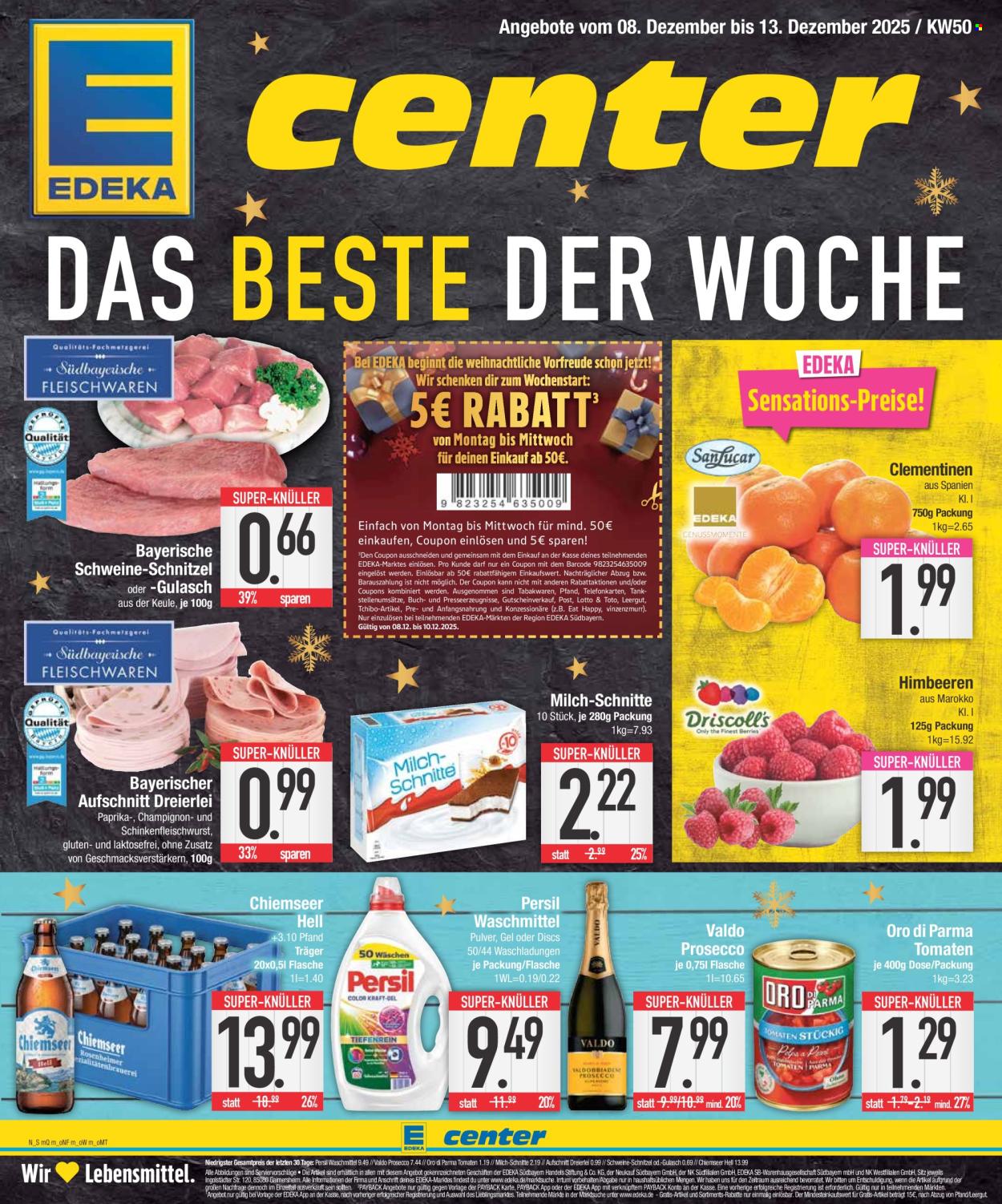 Edeka Prospekte  - 8.12.2025 - 13.12.2025. Seite 1
