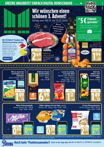 Prospekte Marktkauf - 8.12.2025 - 13.12.2025.