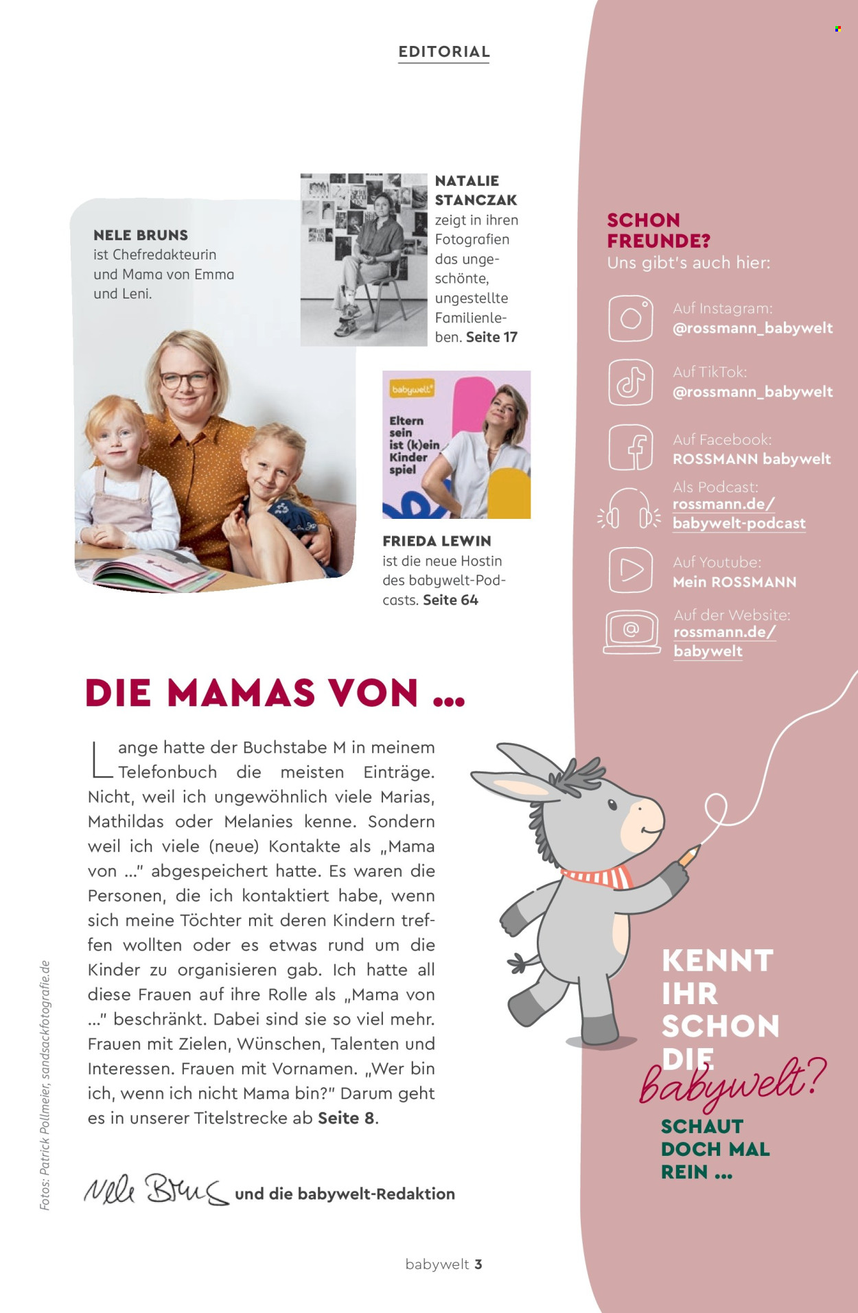 Rossmann Prospekte . Seite 3