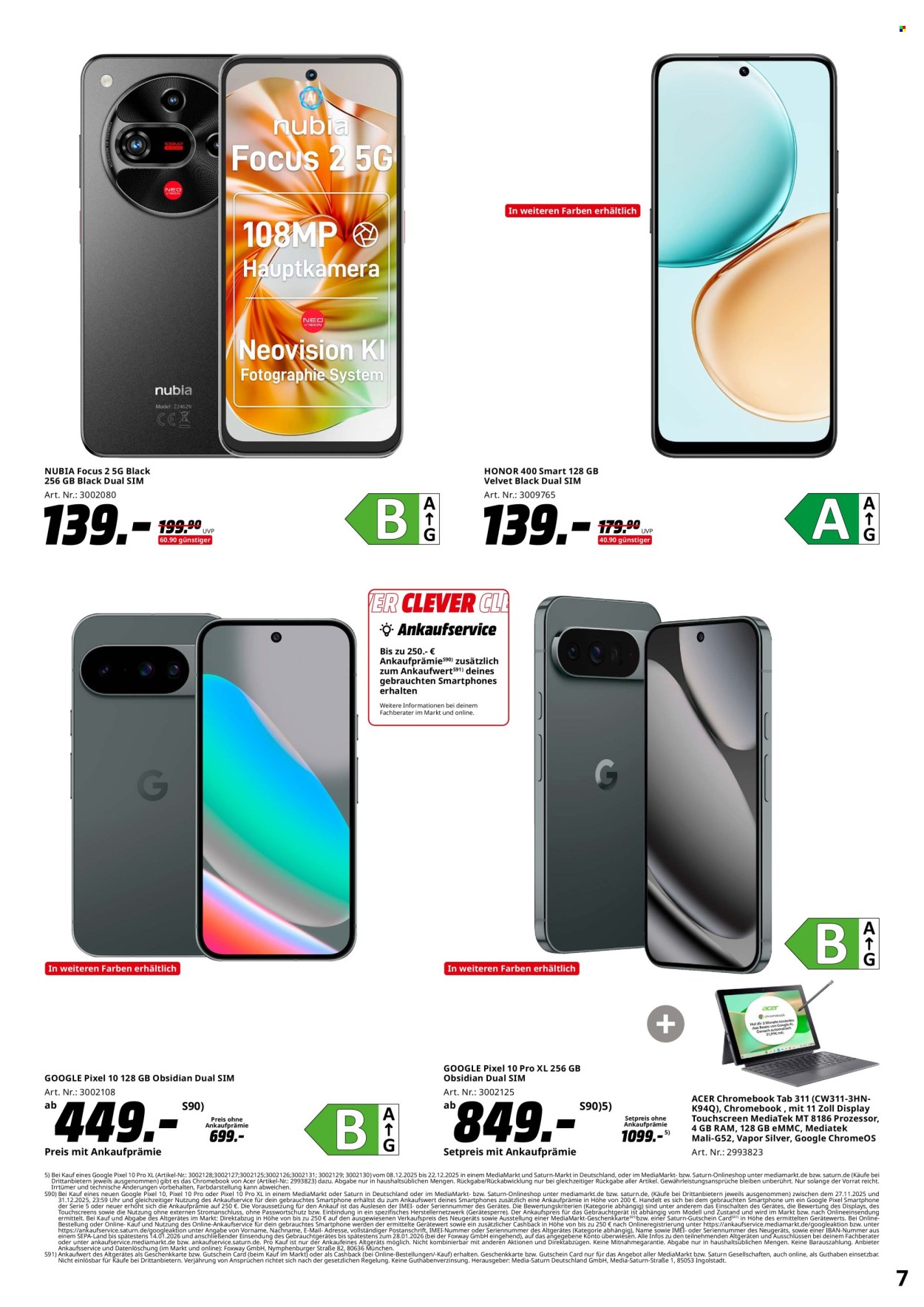MediaMarkt Prospekte  - 8.12.2025 - 22.12.2025. Seite 7