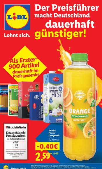 Prospekte Lidl.