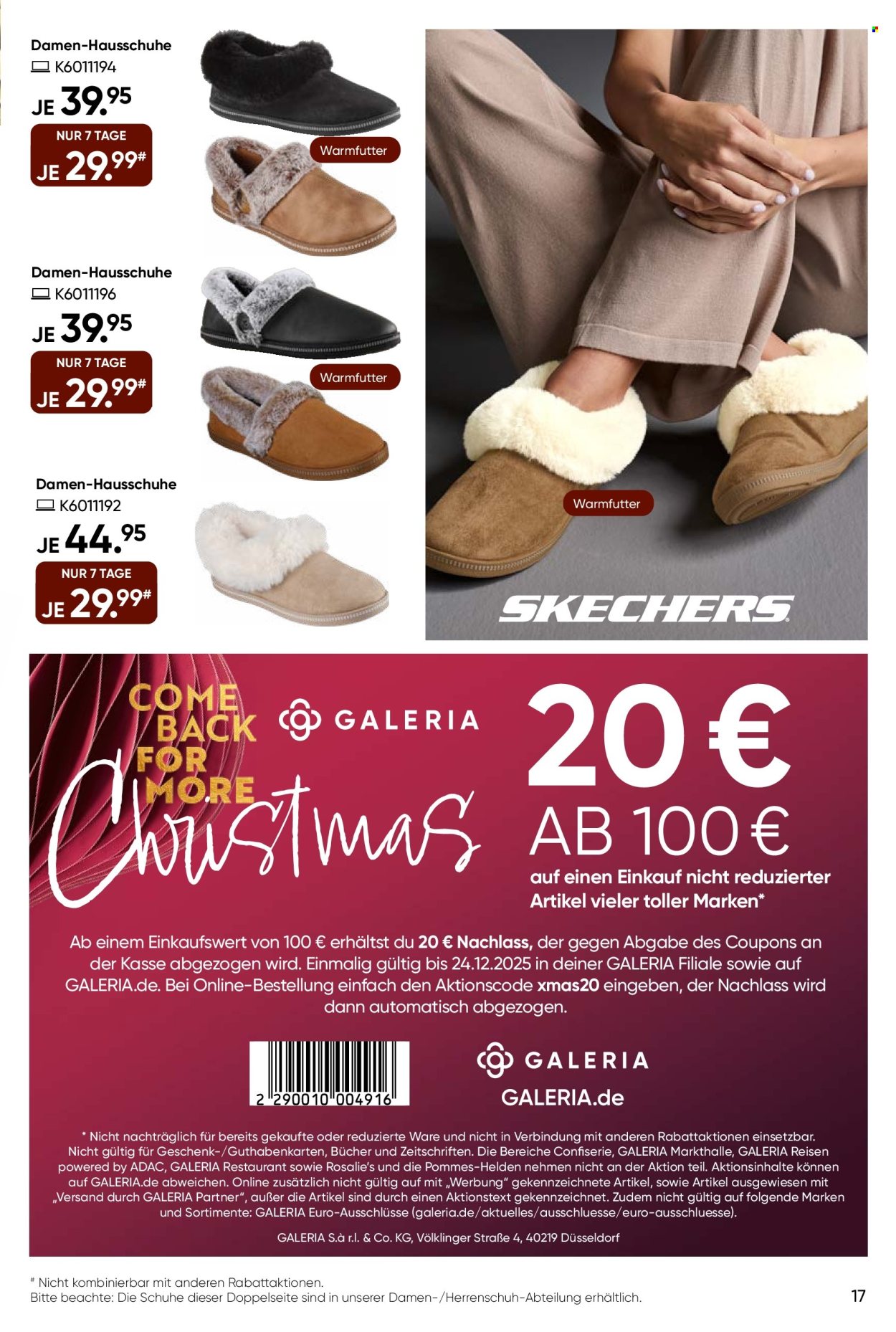 GALERIA Karstadt Kaufhof Prospekte  - 10.12.2025 - 16.12.2025. Seite 17