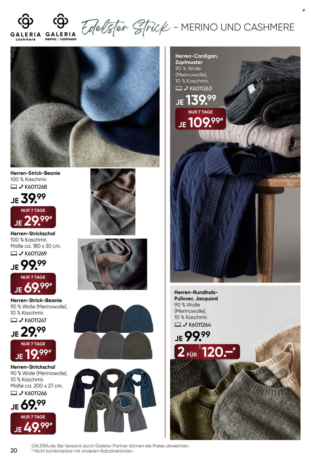 GALERIA Karstadt Kaufhof Prospekte  - 10.12.2025 - 16.12.2025. Seite 20