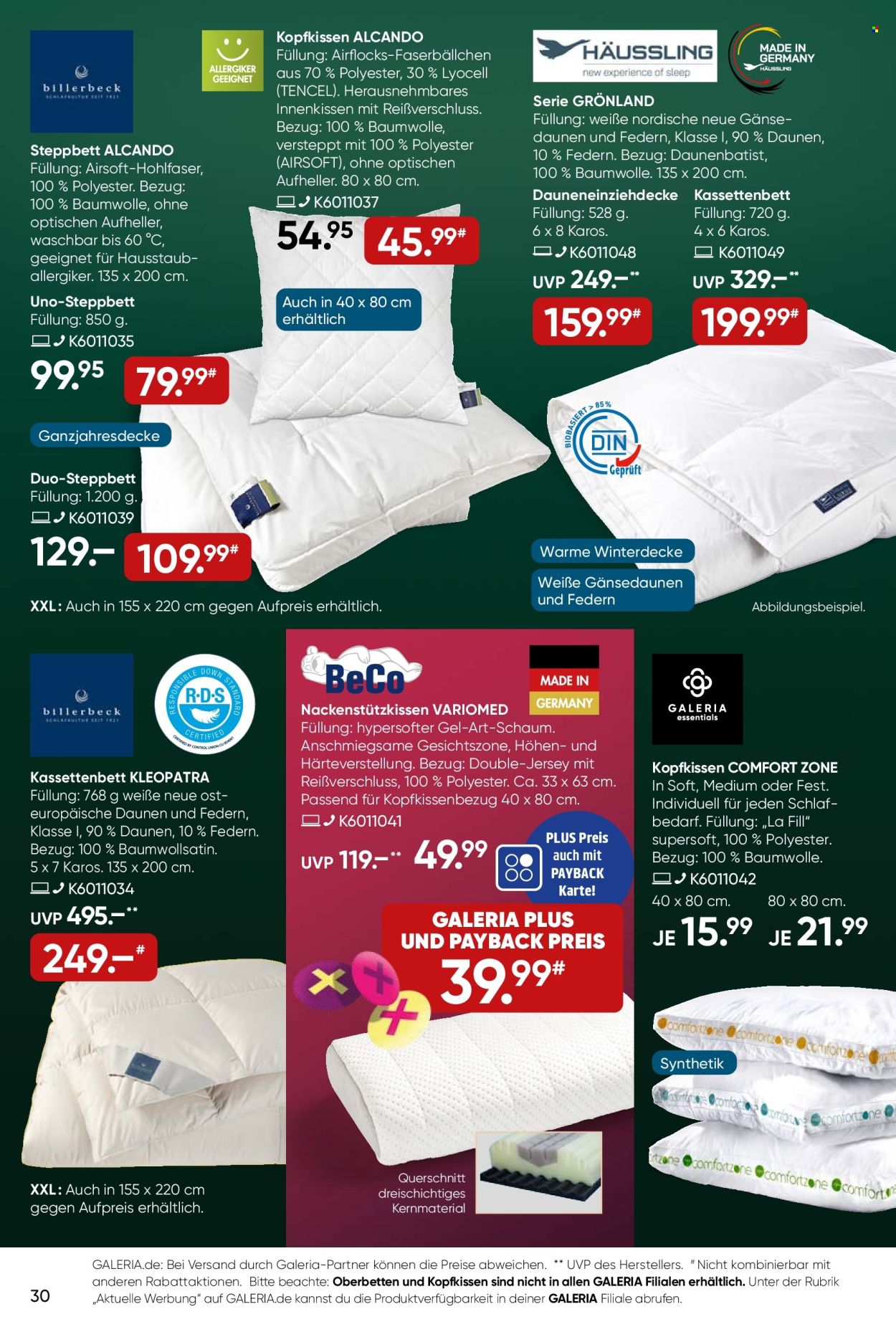 GALERIA Karstadt Kaufhof Prospekte  - 10.12.2025 - 16.12.2025. Seite 30