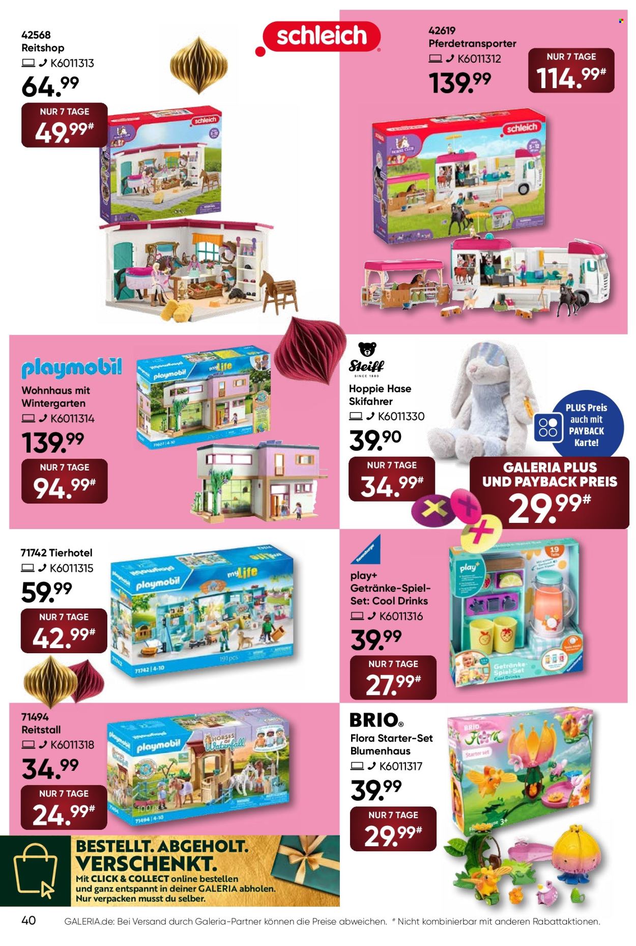 GALERIA Karstadt Kaufhof Prospekte  - 10.12.2025 - 16.12.2025. Seite 40