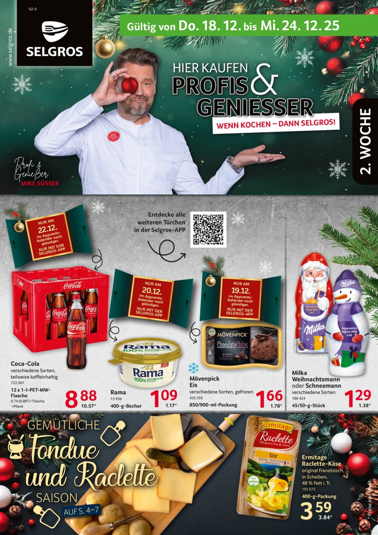 Selgros Prospekte  - 18.12.2025 - 24.12.2025. Seite 1