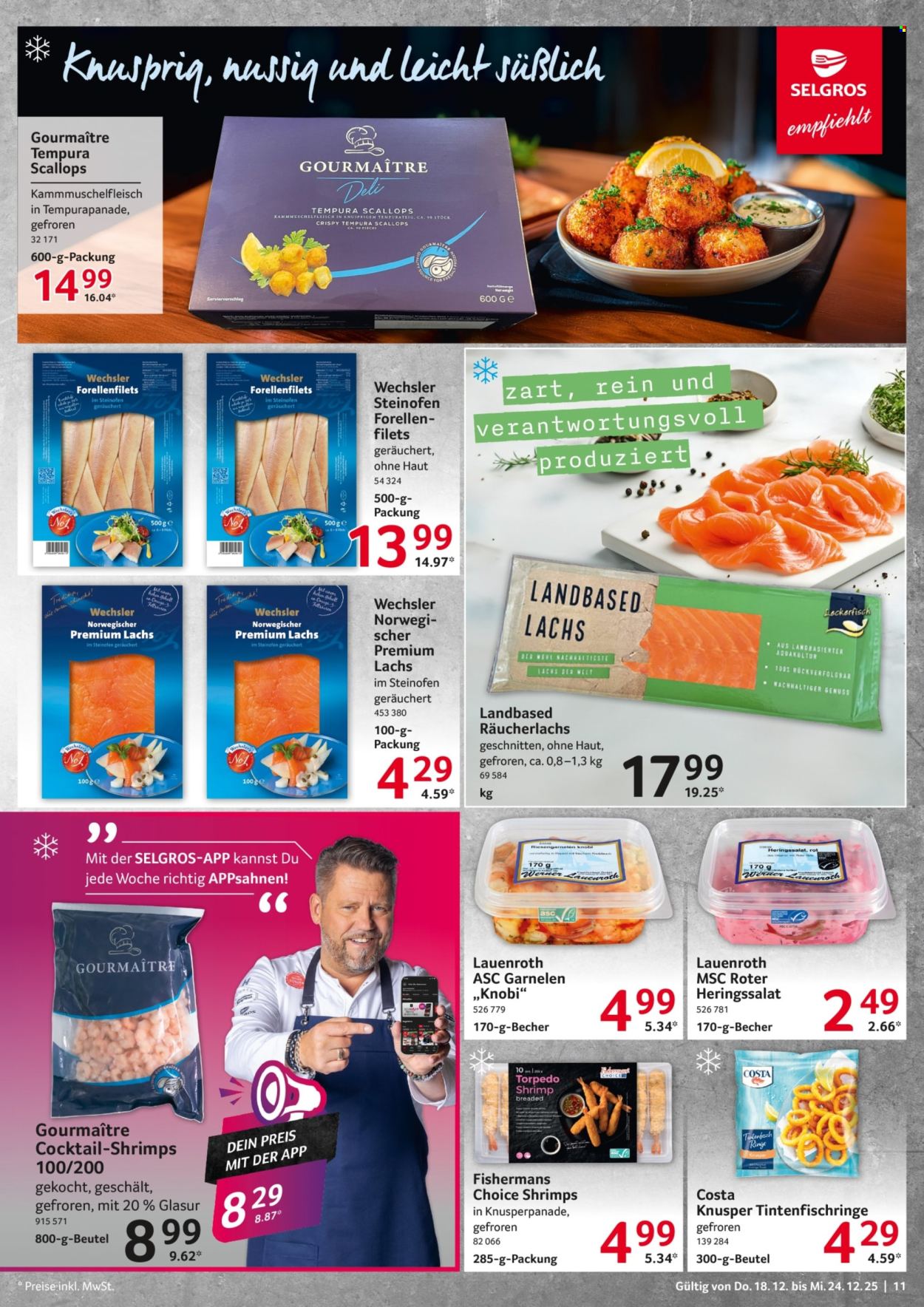 Selgros Prospekte  - 18.12.2025 - 24.12.2025. Seite 11