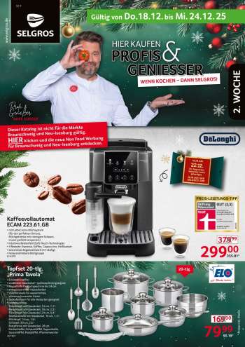 Prospekte Selgros - 18.12.2025 - 24.12.2025.