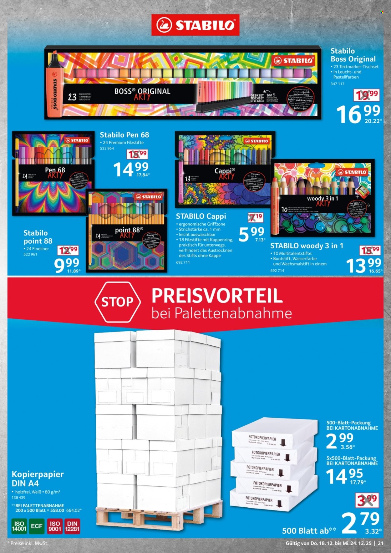 Selgros Prospekte  - 18.12.2025 - 24.12.2025. Seite 21