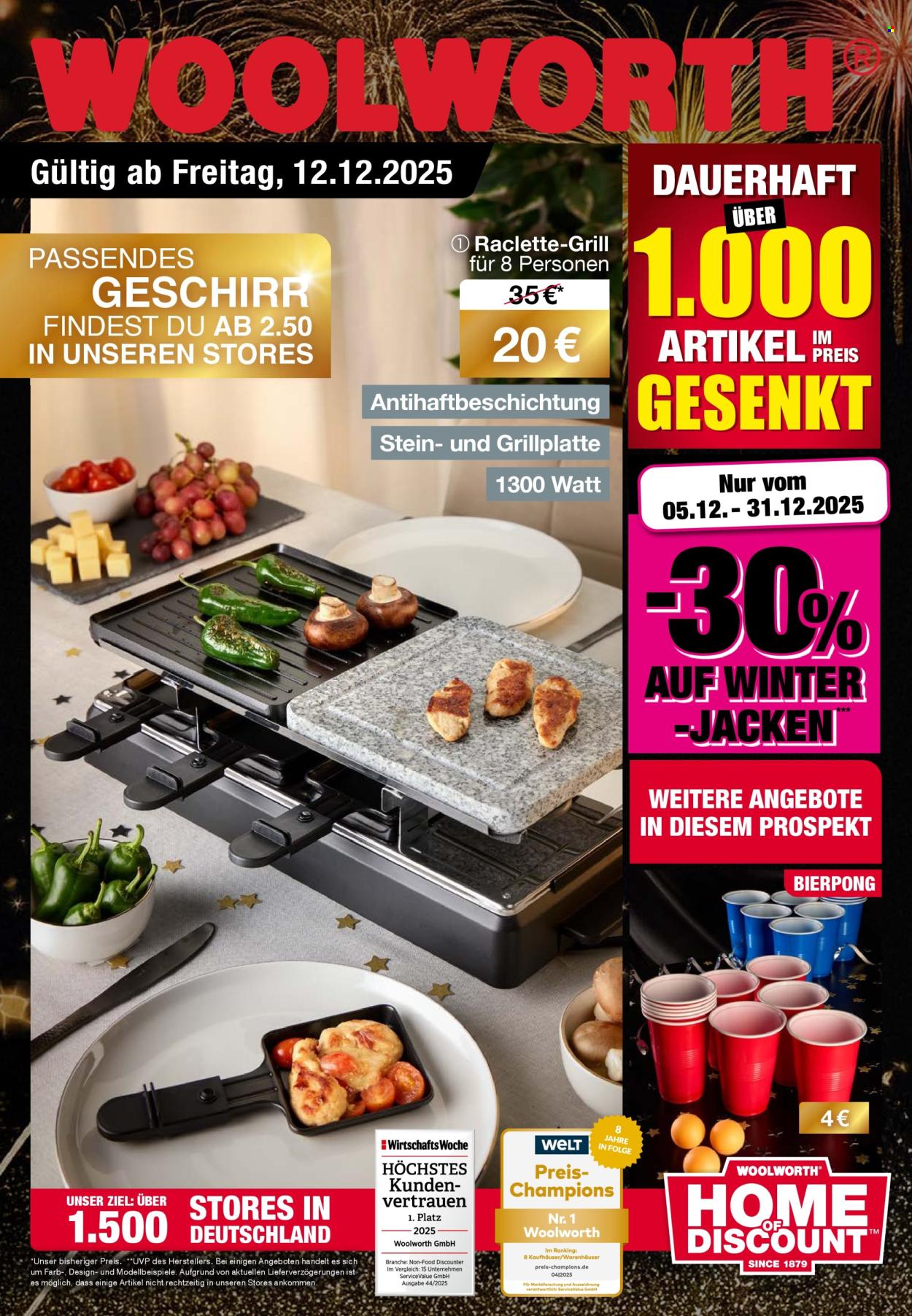 Woolworth Prospekte  - 12.12.2025 - 22.12.2025. Seite 1