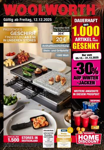 Prospekte Woolworth - 12.12.2025 - 22.12.2025.