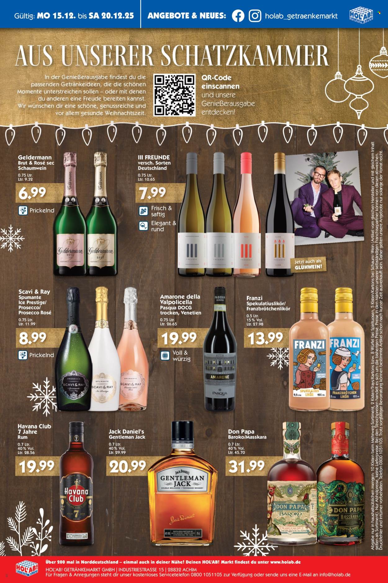 Hol'ab! Getränkemarkt Prospekte  - 15.12.2025 - 20.12.2025. Seite 8