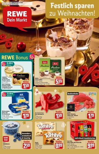 Prospekte REWE - 15.12.2025 - 21.12.2025.
