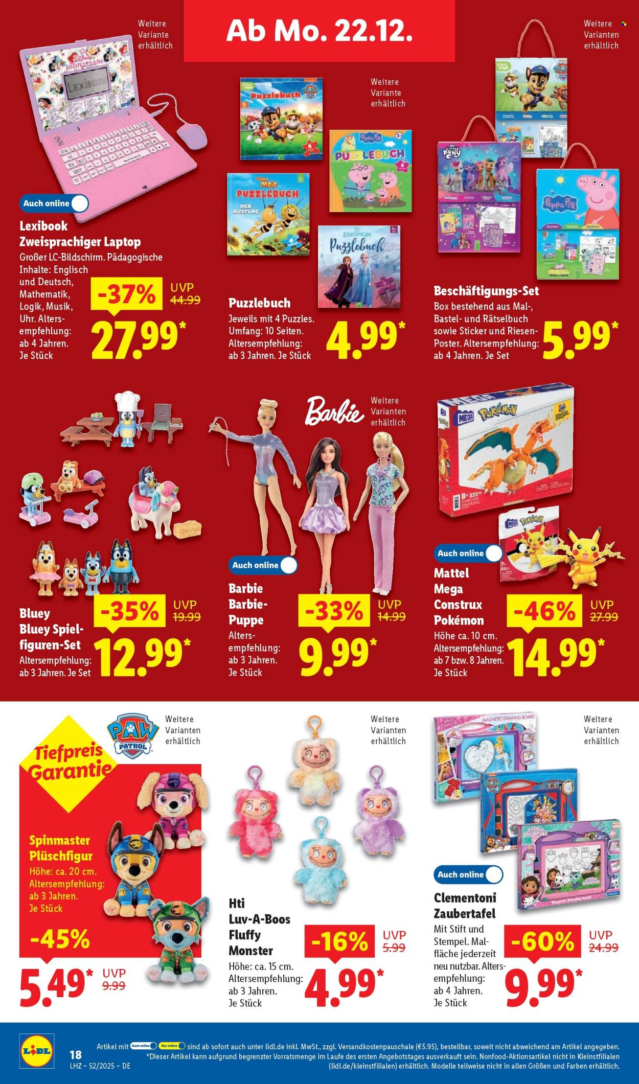 Lidl Prospekte  - 22.12.2025 - 27.12.2025. Seite 30