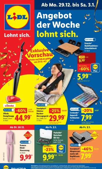 Prospekte Lidl - 29.12.2025 - 3.01.2026.