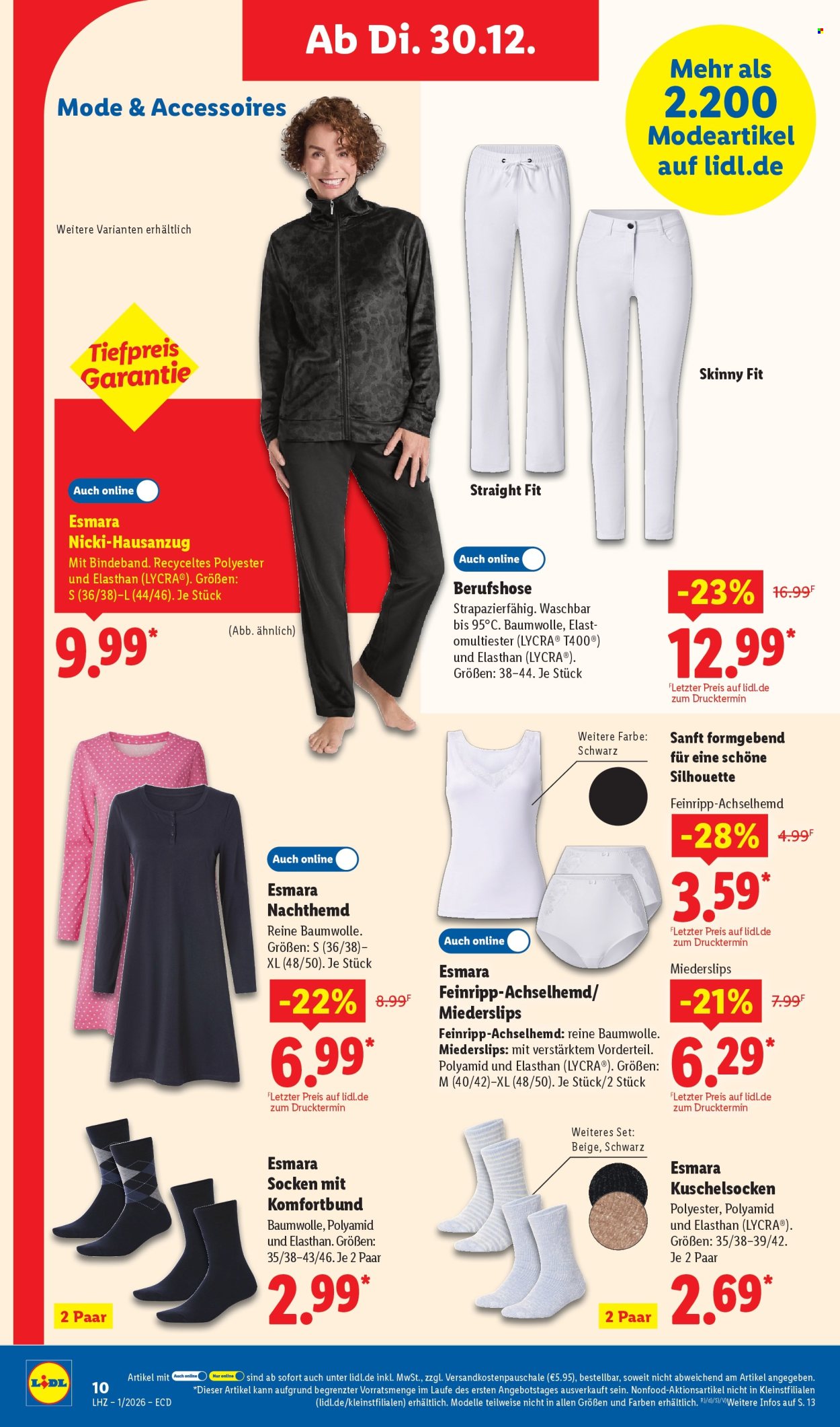 Lidl Prospekte  - 29.12.2025 - 3.01.2026. Seite 6