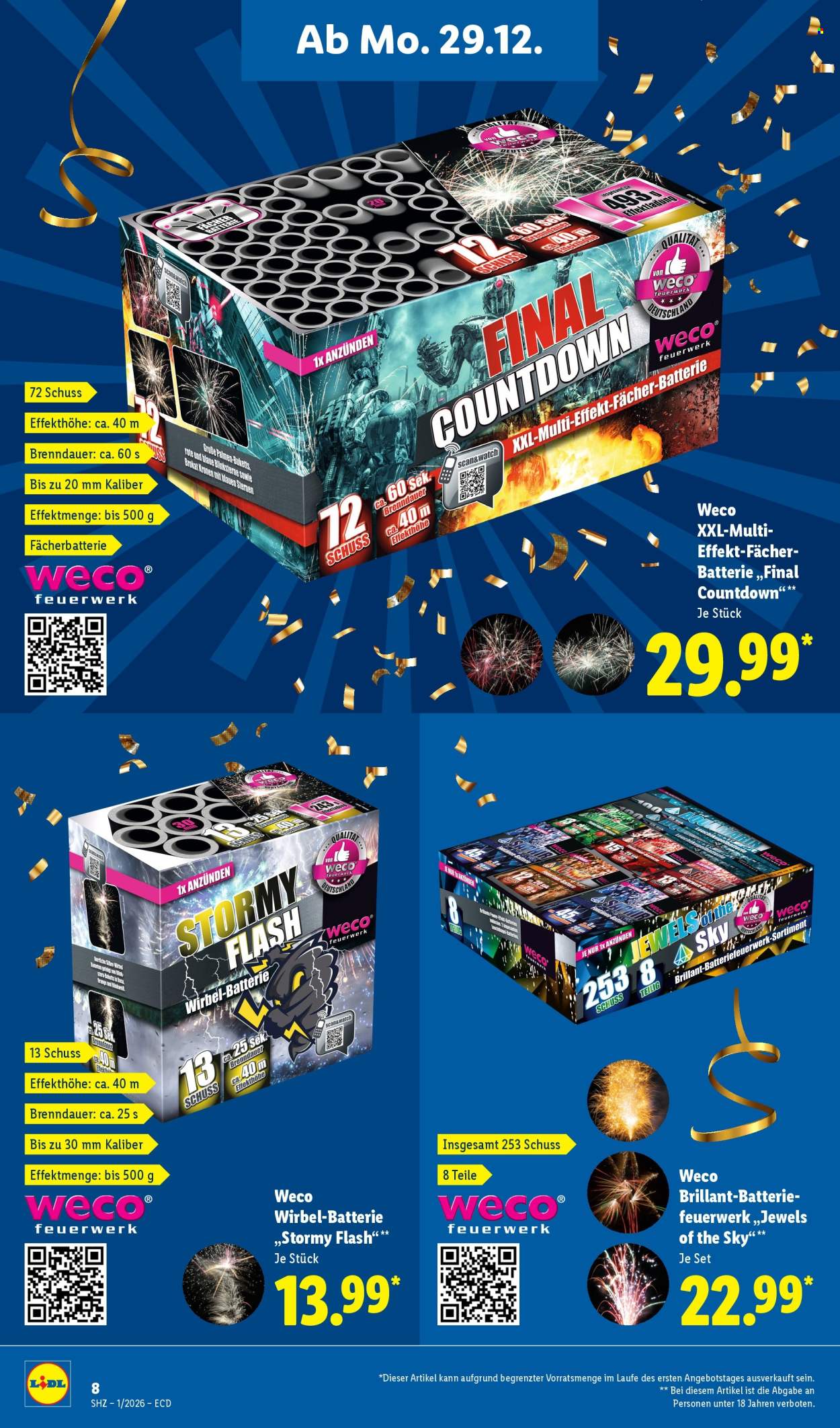 Lidl Prospekte  - 29.12.2025 - 3.01.2026. Seite 8