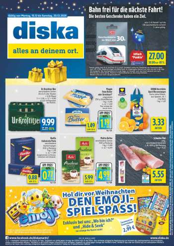 Prospekte Diska - 15.12.2025 - 20.12.2025.
