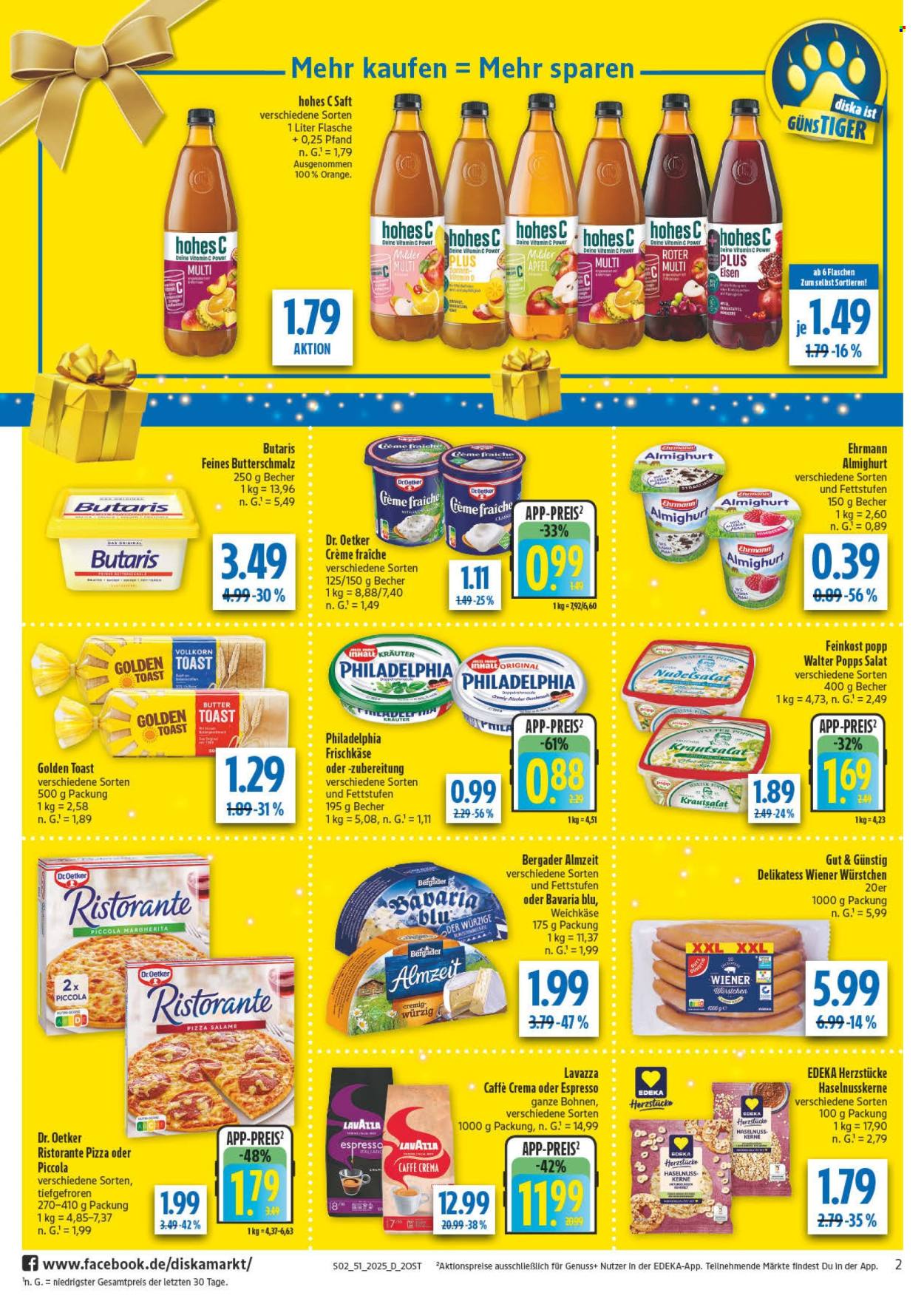 Diska Prospekte  - 15.12.2025 - 20.12.2025. Seite 2