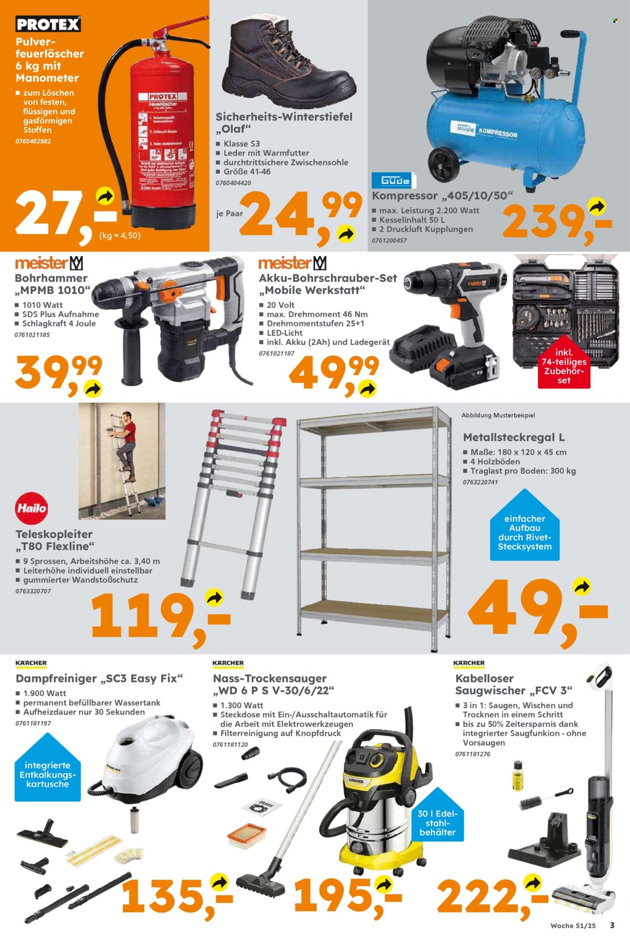 Globus Baumarkt Prospekte  - 15.12.2025 - 20.12.2025. Seite 3