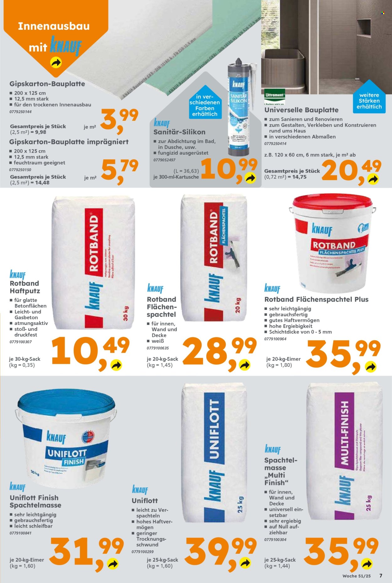 Globus Baumarkt Prospekte  - 15.12.2025 - 20.12.2025. Seite 7
