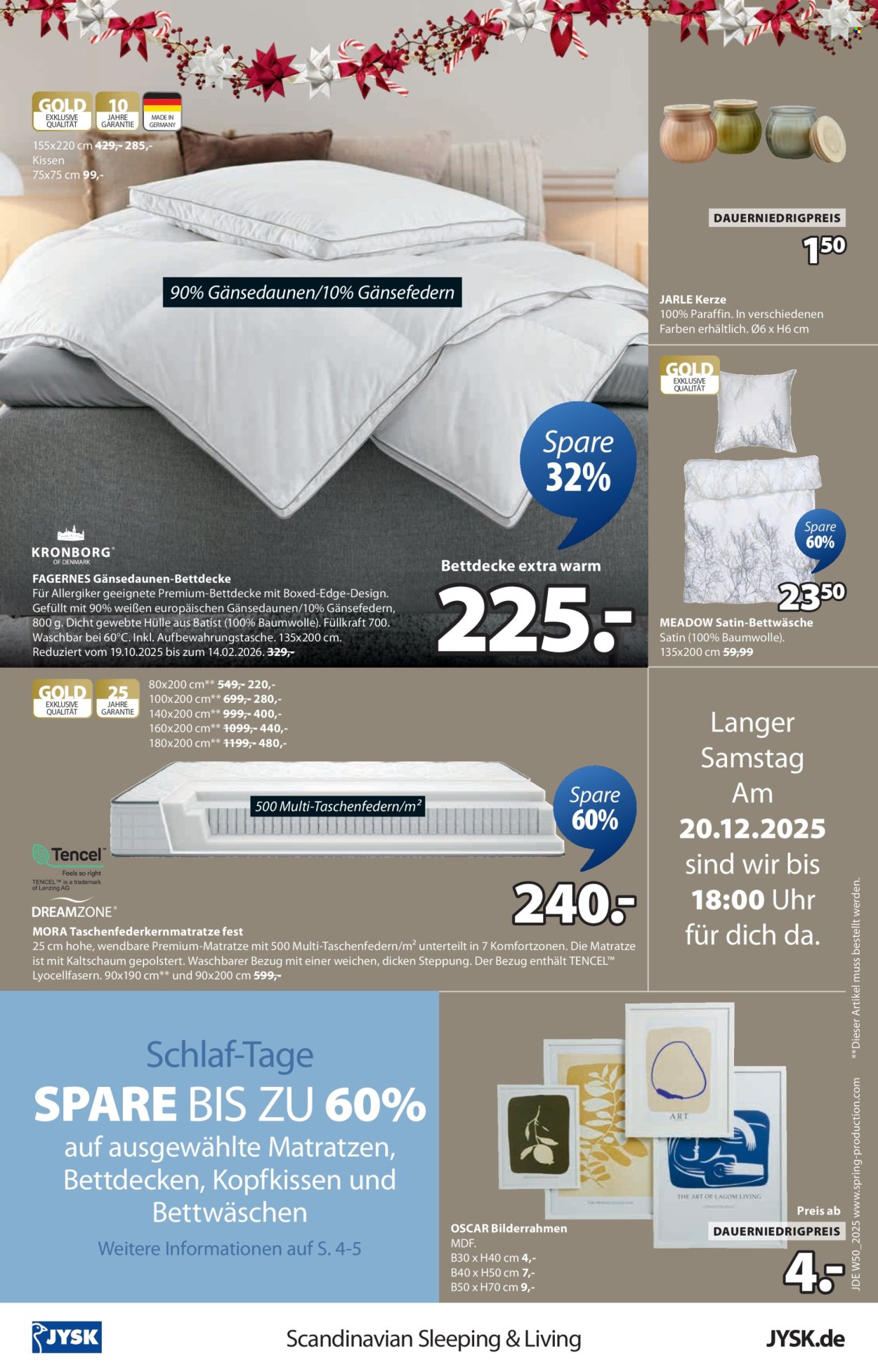 JYSK Prospekte  - 22.11.2025 - 3.01.2026. Seite 16
