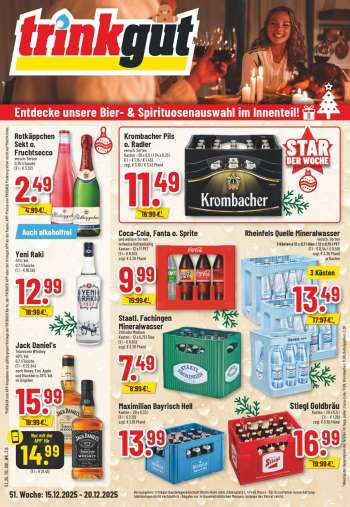 Prospekte trinkgut - 15.12.2025 - 20.12.2025.