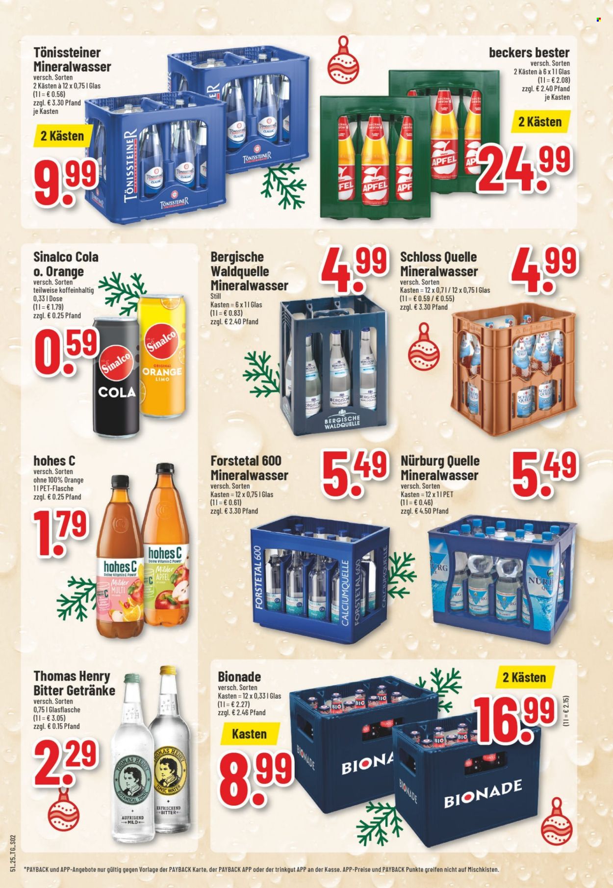 trinkgut Prospekte  - 15.12.2025 - 20.12.2025. Seite 2