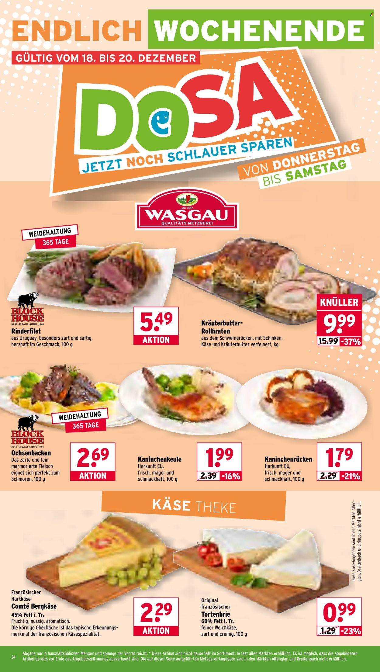 Wasgau Prospekte  - 15.12.2025 - 20.12.2025. Seite 24