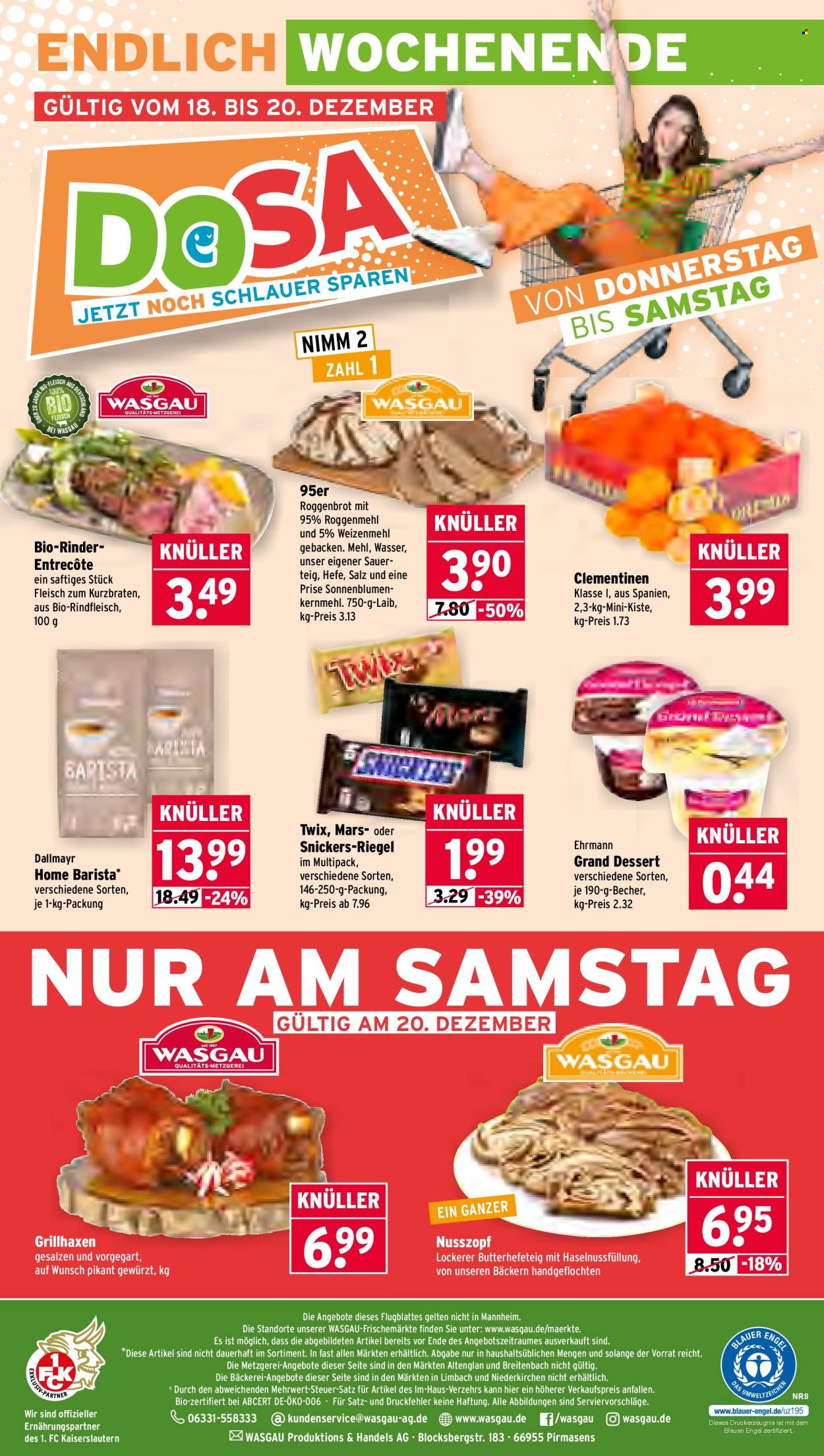 Wasgau Prospekte  - 15.12.2025 - 20.12.2025. Seite 28
